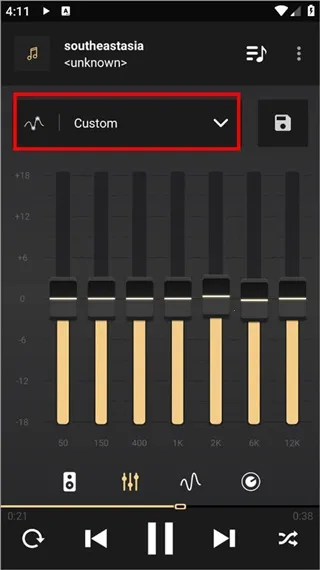 equalizer���İ������ֻ���