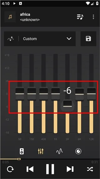 equalizer���İ������ֻ���
